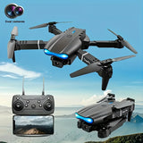 Popular E99 Pro Folding Drone with Altitude Hold for Stable Flight, Easy to Operate, Suitable for Beginners and Aerial Photography Enthusiasts, Features Wi-Fi Function, Optical Flow Hovering, Indoor/Outdoor Foldable Drone, Vi