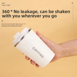 Vacuum Insulated Coffee Travel Mug, Leakproof Double-Layer Stainless Steel Reusable Insulated with Matte Finish - Keeps Hot/Cold Drinks for Hours, High-Quality Gift for Coffee & Tea Lovers, Durable Beverage Container, Essenti