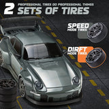 RC Drift Racing 1:24 Scale RC Car, 2.4G Remote Control Car, 20+Km/H High Speed Racing Car, Drift Car, with Drift Tires, Obstacles And Lights, Suitable for Christmas, Highspeed Rc Car, Drift Racing Car, Sleek Rc Car, Sporty De