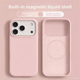 Luxury Magnetic Shockproof Case for Apple iPhone 17 Pro Max 17 Pro 17 Air 17 16 16 Pro Max 16 Plus 16 Liquid Cases Bumper Soft Cover Phone Accessories, Magnetic Phone Case, Phone Case with Magnet