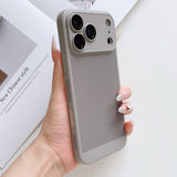 Hollow Ventilation Mesh Phone Case, Compatible with Apple iPhone 17 Pro Max & iPhone 17 Pro – Sleek Business Style Premium Protective Cover, Mobile Accessory, Phone, Stylish, Modern Phone Shell, Highquality Material, Durabl