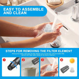 Newly Upgraded Model, Portable Cordless Handheld Vacuum Cleaner, Cyclone Suction Cordless Vacuum Cleaner, Large Suction USB Fast Charging with Seam Brush Computer Cleaning Head Multi-purpose. Suitable for Car/office/home, Lab