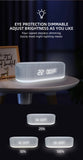 Desktop Clock Alarm Clock Wireless Charging Night Light Table Lamp Thermometer Mobile Phone Three-in-One Wireless Charger
