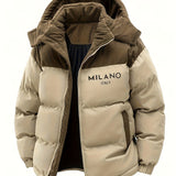Men'S Casual Faux Fur Jacket with 