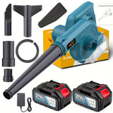Cordless Blade Blower, Powerful Electric Blower, with Battery And Charger, Portable Brushless Design, Suitable for Lawn, Yard, Road And Car Cleaning, Portable Blade Blower