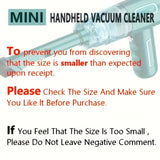 Newly Upgraded Model, Portable Cordless Handheld Vacuum Cleaner, Cyclone Suction Cordless Vacuum Cleaner, Large Suction USB Fast Charging with Seam Brush Computer Cleaning Head Multi-purpose. Suitable for Car/office/home, Lab