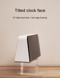 Innovative LED Digital Alarm Clock with Atmosphere Light & Date Display - USB Powered, Adjustable Brightness, Flat Crown Shape, Multi-Functional Home Decor Cloc