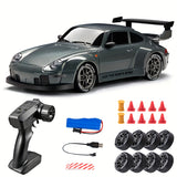 RC Drift Racing 1:24 Scale RC Car, 2.4G Remote Control Car, 20+Km/H High Speed Racing Car, Drift Car, with Drift Tires, Obstacles And Lights, Suitable for Christmas, Highspeed Rc Car, Drift Racing Car, Sleek Rc Car, Sporty De