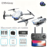 Popular E99 Pro Folding Drone with Altitude Hold for Stable Flight, Easy to Operate, Suitable for Beginners and Aerial Photography Enthusiasts, Features Wi-Fi Function, Optical Flow Hovering, Indoor/Outdoor Foldable Drone, Vi