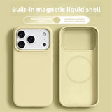 Luxury Magnetic Shockproof Case for Apple iPhone 17 Pro Max 17 Pro 17 Air 17 16 16 Pro Max 16 Plus 16 Liquid Cases Bumper Soft Cover Phone Accessories, Magnetic Phone Case, Phone Case with Magnet