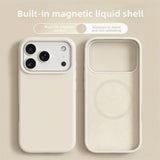 Luxury Magnetic Shockproof Case for Apple iPhone 17 Pro Max 17 Pro 17 Air 17 16 16 Pro Max 16 Plus 16 Liquid Cases Bumper Soft Cover Phone Accessories, Magnetic Phone Case, Phone Case with Magnet