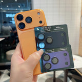 For iPhone 17 Pro Max Camera Lens Accessories Tempering Glass 360° All -Round Metal Camera Protector Glass