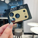 For iPhone 17 Pro Max Camera Lens Accessories Tempering Glass 360° All -Round Metal Camera Protector Glass