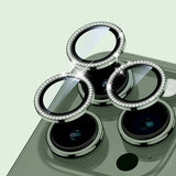 Bling Glitter Diamond Camera Lens Protector Case For iPhone 17 16 15 14 13 12 11 Pro Max Plus Sreen Protectors Film For iPhone17