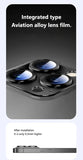 Metal Camera Protector Glass For iPhone 17 Pro Max 17Pro Max Alloy Lens Ring Cover For iPhone17 Pro Max Phone Lens Accessories