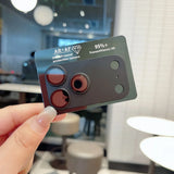 For iPhone 17 Pro Max Camera Lens Accessories Tempering Glass 360° All -Round Metal Camera Protector Glass