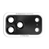 Metal Camera Protector For iPhone 17 ProMax 17Pro 17Air 15 14 16 ProMax Alloy Case Back Lens Tempered Glass Cover Protective Cap
