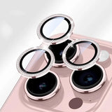 Bling Glitter Diamond Camera Lens Protector Case For iPhone 17 16 15 14 13 12 11 Pro Max Plus Sreen Protectors Film For iPhone17