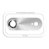 Metal Camera Protector For iPhone 17 ProMax 17Pro 17Air 15 14 16 ProMax Alloy Case Back Lens Tempered Glass Cover Protective Cap