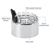 Mini LED Pumpkin Light Fogger Water Fountain Pond Fog Machine For Halloween Christmas Easter Party Festival Decoration 2023