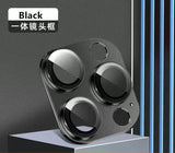 Metal Camera Protector For iPhone 17 ProMax 17Pro 17Air 15 14 16 ProMax Alloy Case Back Lens Tempered Glass Cover Protective Cap