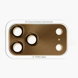 Metal Camera Protector For iPhone 17 ProMax 17Pro 17Air 15 14 16 ProMax Alloy Case Back Lens Tempered Glass Cover Protective Cap