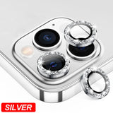 Camera Lens Protector For iPhone 17 Pro Max 17Air 17Pro 15 16 Pro Max Diamond Metal Protective Glass For iPhone 14 15 Plus Lens