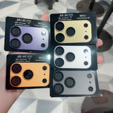 For iPhone 17 Pro Max Camera Lens Accessories Tempering Glass 360° All -Round Metal Camera Protector Glass
