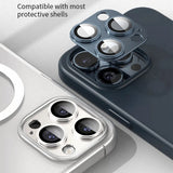 Metal Camera Protector For iPhone 17 ProMax 17Pro 17Air 15 14 16 ProMax Alloy Case Back Lens Tempered Glass Cover Protective Cap