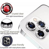 Bling Glitter Diamond Camera Lens Protector Case For iPhone 17 16 15 14 13 12 11 Pro Max Plus Sreen Protectors Film For iPhone17