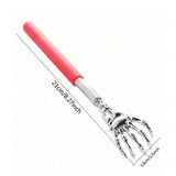 Portable Extendable Back Scratcher Stainless Steel Telescoping Back Scratcher for Both Human and Pets Extendable Back Massager