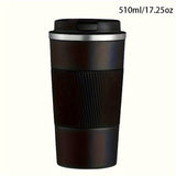 Stainless Steel Vacuum Insulated Travel Mug, Leak-Proof Design, Double-Walled with Lid, Portable Thermal Sports Water Bottle, Suitable for Fitness, Car Use, Essential for Christmas and Halloween