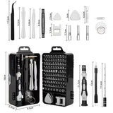 115-in-1 Screwdriver Set Precision, Metal, Magnetic, Manual Use Without Electricity, for Mobile Phones, Cameras, Clocks, Disassembly and Repair, Home Maintenance | Versatile Tool Kit | Durable Screwdriver Set