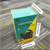 LOVFEN Expandable Flexible Garden Water Hose with 10 Function Spray Nozzle BLUE