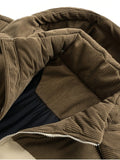 Men'S Casual Faux Fur Jacket with 