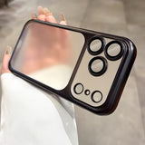 Ultra-Thin Matte Transparent Case for Iphone 17 Pro Max, 17Pro, And 17Promax, Featuring a Hard PC Cover And Lens Film.