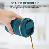 Stainless Steel Vacuum Insulated Travel Mug, Leak-Proof Design, Double-Walled with Lid, Portable Thermal Sports Water Bottle, Suitable for Fitness, Car Use, Essential for Christmas and Halloween
