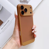 Hollow Ventilation Mesh Phone Case, Compatible with Apple iPhone 17 Pro Max & iPhone 17 Pro – Sleek Business Style Premium Protective Cover, Mobile Accessory, Phone, Stylish, Modern Phone Shell, Highquality Material, Durabl