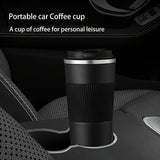Stainless Steel Vacuum Insulated Travel Mug, Leak-Proof Design, Double-Walled with Lid, Portable Thermal Sports Water Bottle, Suitable for Fitness, Car Use, Essential for Christmas and Halloween