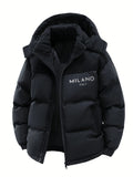 Men'S Casual Faux Fur Jacket with 