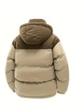 Men'S Casual Faux Fur Jacket with 