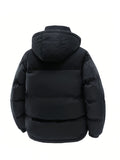 Men'S Casual Faux Fur Jacket with 